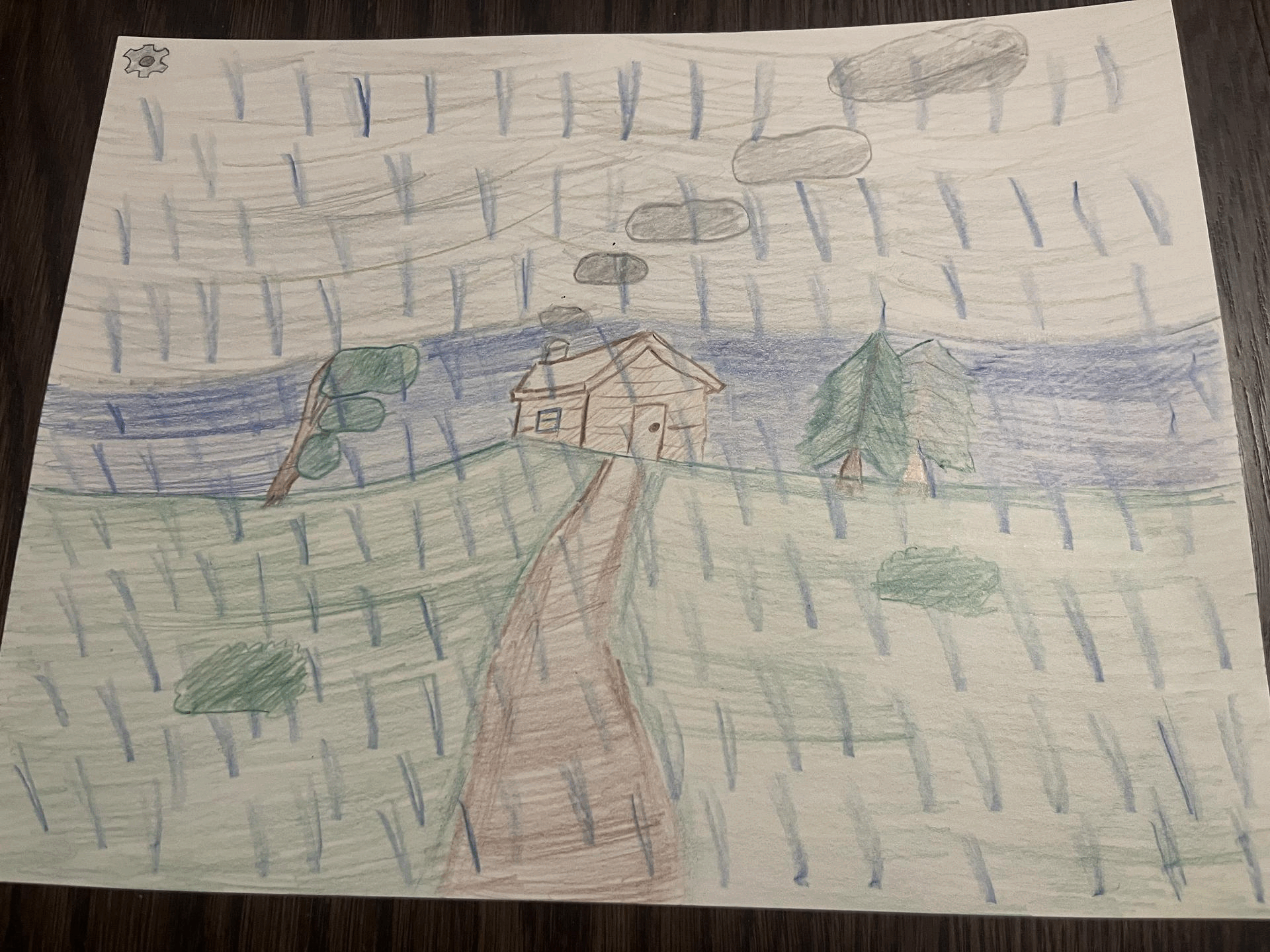 A Cabin in the Rain